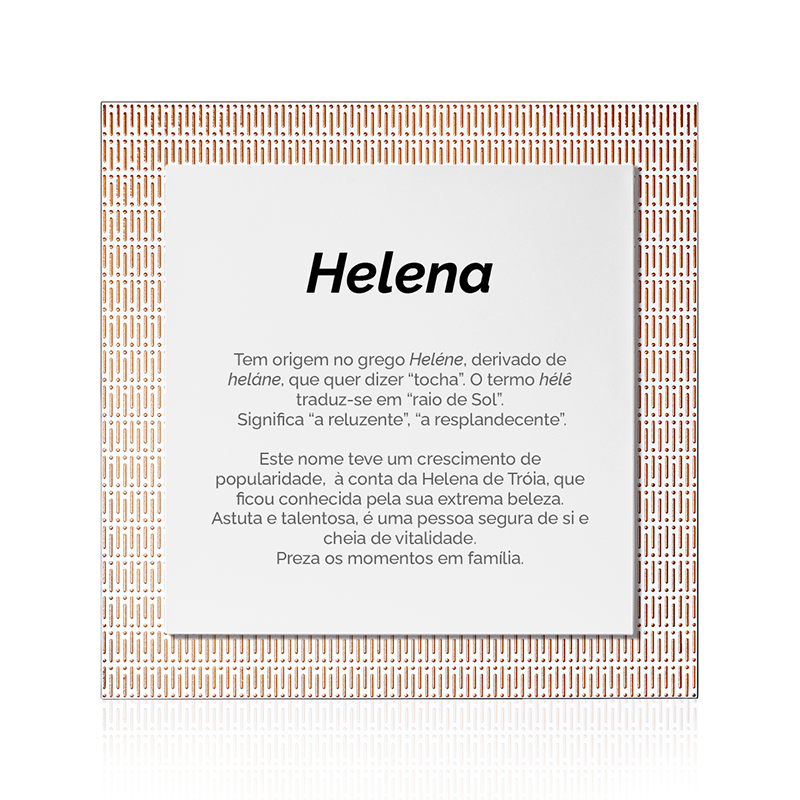 Quadro Decorativo Significado do Nome Helena - YOUPi! – YOUPi! • YOUR BEST  FEELING