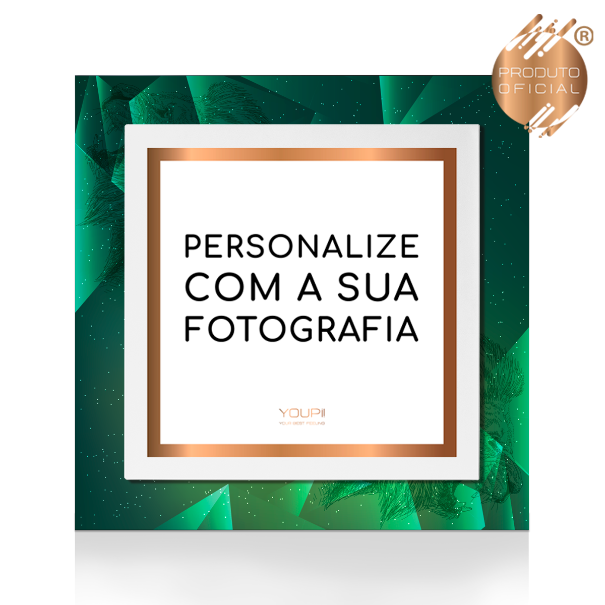 Moldura para Fotos Sporting CP Leão - Personalizada
