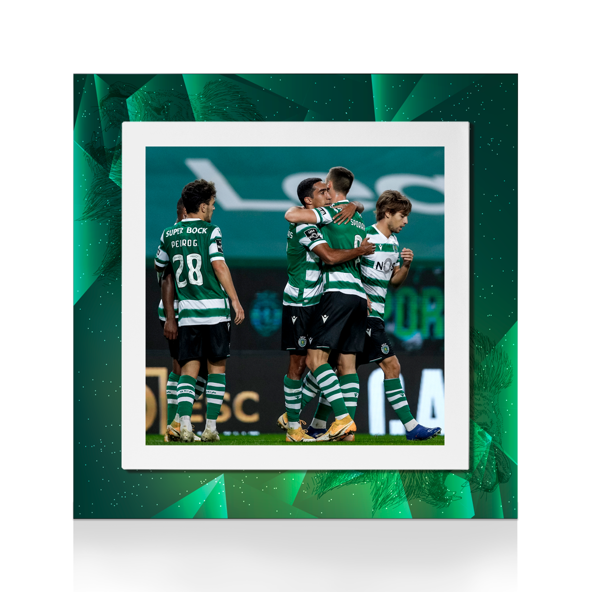 Quadro Decorativo Sporting CP Leão - Jogadores