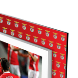 Quadro Decorativo SL Benfica Logo - Eusébio